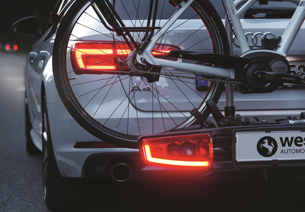 Fahrradträger bikelander mit besten Testergebnissen, auch für E-Bikes –  Westfalia-Automotive
